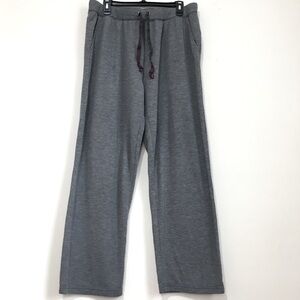 Tommy Bahama High Rise Straight Leg Gray Pockets pull on Loungewear sweatpants